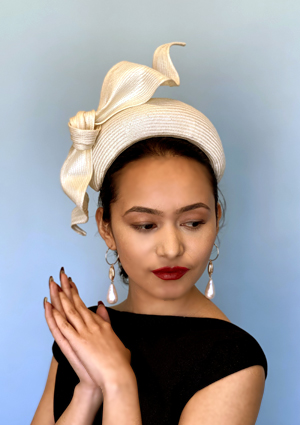 Designer hat Alice by Louise Macdonald Milliner (Melbourne, Australia)