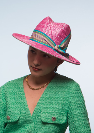 Designer hat Candy by Louise Macdonald Milliner (Melbourne, Australia)