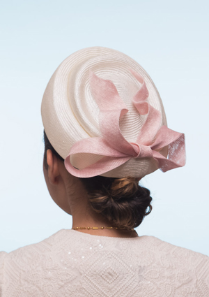 Designer hat Dawn by Louise Macdonald Milliner (Melbourne, Australia)