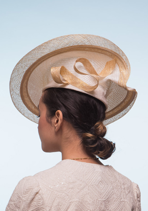 Designer hat Encore by Louise Macdonald Milliner (Melbourne, Australia)