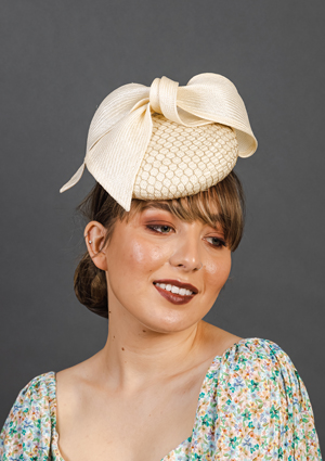 Designer hat Nectar Beret by Louise Macdonald Milliner (Melbourne, Australia)