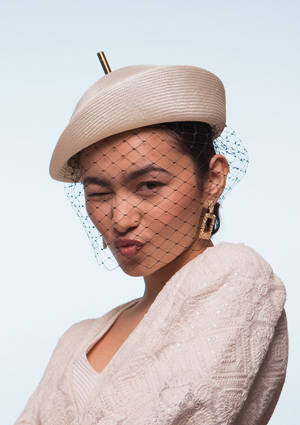 Designer hat Paris by Louise Macdonald Milliner (Melbourne, Australia)