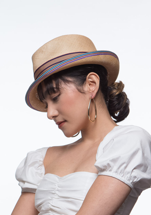 Designer hat Stanley by Louise Macdonald Milliner (Melbourne, Australia)