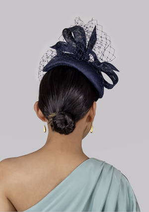 Designer hat Marine Chic by Louise Macdonald Milliner (Melbourne, Australia)