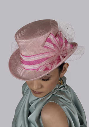 Designer hat Toorak Topper by Louise Macdonald Milliner (Melbourne, Australia)