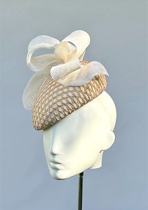 Designer hat Demi Beret by Louise Macdonald Milliner (Melbourne, Australia)