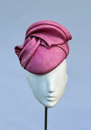 Designer hat Dusty Spring Beret by Louise Macdonald Milliner (Melbourne, Australia)