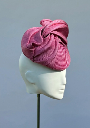 Designer hat Dusty Spring Beret by Louise Macdonald Milliner (Melbourne, Australia)