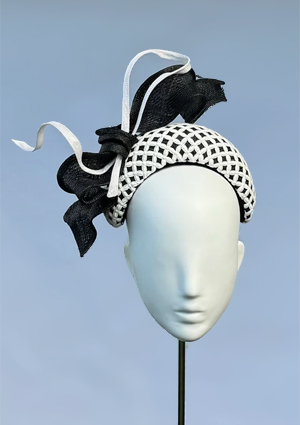 Designer hat Glenelg Bandeau by Louise Macdonald Milliner (Melbourne, Australia)