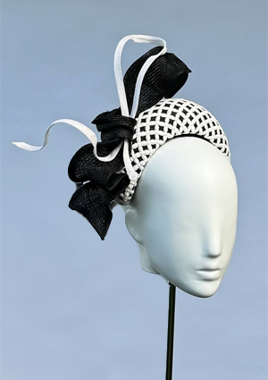 Designer hat Glenelg Bandeau by Louise Macdonald Milliner (Melbourne, Australia)