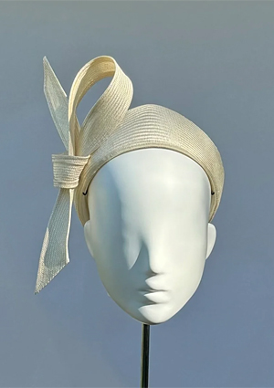 Designer hat Pall Mall Pillbox by Louise Macdonald Milliner (Melbourne, Australia)