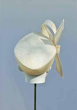 Designer hat Pall Mall Pillbox by Louise Macdonald Milliner (Melbourne, Australia)