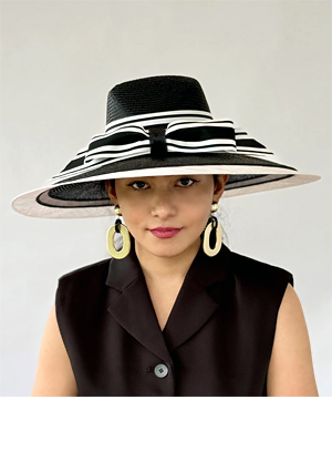 Designer hat Ready for the Derby by Louise Macdonald Milliner (Melbourne, Australia)