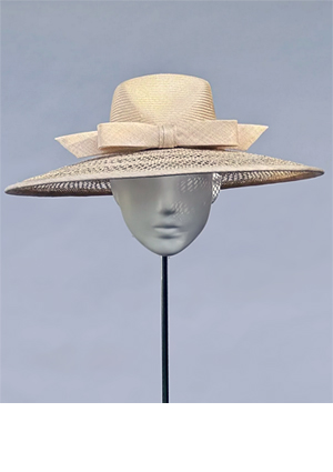 Designer hat Sandringham by Louise Macdonald Milliner (Melbourne, Australia)