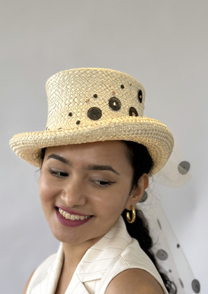 Designer hat Spotswood Riding Hat by Louise Macdonald Milliner (Melbourne, Australia)