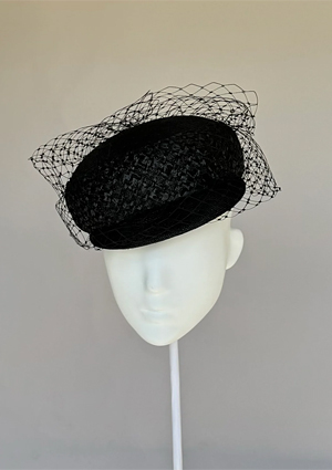 Designer hat The Melbourne Cap by Louise Macdonald Milliner (Melbourne, Australia)