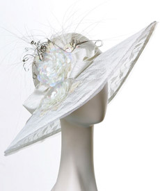 Designer hat Camille by Louise Macdonald Milliner (Melbourne, Australia)
