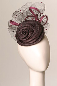 Designer hat Monterosso by Louise Macdonald Milliner (Melbourne, Australia)