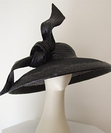 Designer hat Mrs Robinson by Louise Macdonald Milliner (Melbourne, Australia)