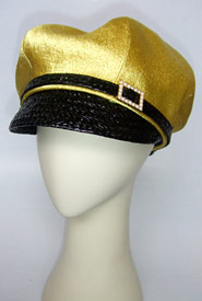 Designer hat Bibi Cap by Louise Macdonald Milliner (Melbourne, Australia)