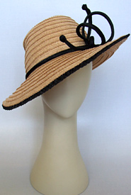 Designer hat Bacall by Louise Macdonald Milliner (Melbourne, Australia)