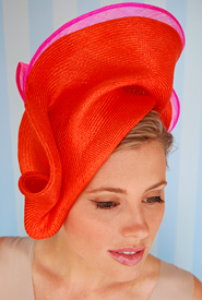 Designer hat Hula by Louise Macdonald Milliner (Melbourne, Australia)