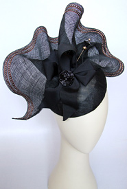 Designer hat Sonata by Louise Macdonald Milliner (Melbourne, Australia)