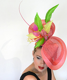 Designer hat Carmen by Louise Macdonald Milliner (Melbourne, Australia)
