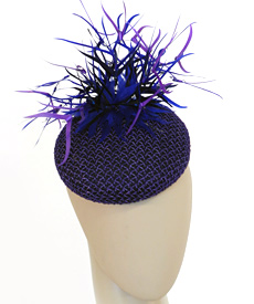 Designer hat Delilah by Louise Macdonald Milliner (Melbourne, Australia)