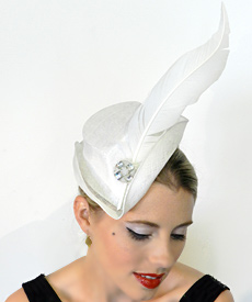 Designer hat Thumbelina by Louise Macdonald Milliner (Melbourne, Australia)