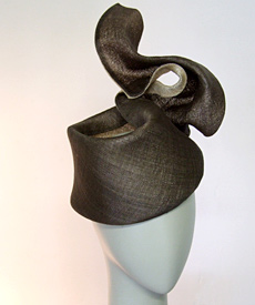 Designer hat Vali by Louise Macdonald Milliner (Melbourne, Australia)