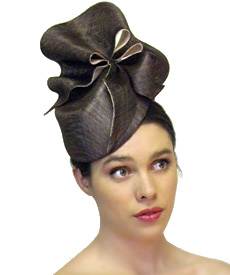 Designer hat Amelie by Louise Macdonald Milliner (Melbourne, Australia)
