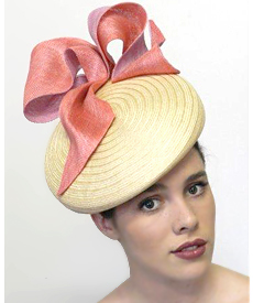 Designer hat Delancy by Louise Macdonald Milliner (Melbourne, Australia)