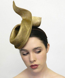 Designer hat Empire by Louise Macdonald Milliner (Melbourne, Australia)