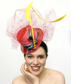 Designer hat Uncle Louie by Louise Macdonald Milliner (Melbourne, Australia)
