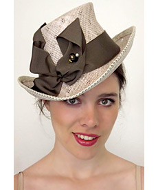 Designer hat Victoria by Louise Macdonald Milliner (Melbourne, Australia)