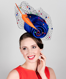 Designer hat Eros by Louise Macdonald Milliner (Melbourne, Australia)