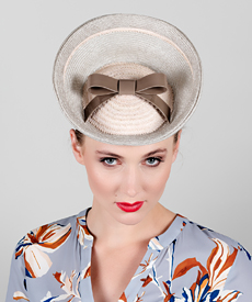 Designer hat Orion by Louise Macdonald Milliner (Melbourne, Australia)