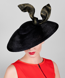Designer hat Reva by Louise Macdonald Milliner (Melbourne, Australia)