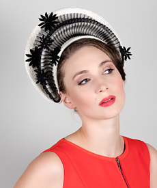 Designer hat Stella by Louise Macdonald Milliner (Melbourne, Australia)