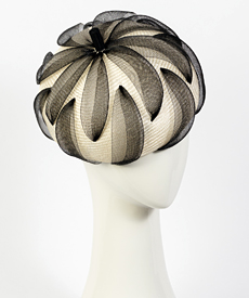 Designer hat Elenora by Louise Macdonald Milliner (Melbourne, Australia)