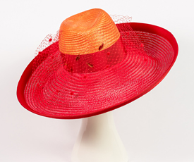 Designer hat Elenora Fedora by Louise Macdonald Milliner (Melbourne, Australia)