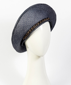 Designer hat Viola Beret by Louise Macdonald Milliner (Melbourne, Australia)