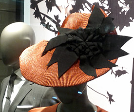Sydney Autumn Racing Carnival 2013: Melbourne milliner Louise Macdonald created exclusive designer hats for Hugo Boss; they were available from Hugo Boss Bondi Junction and Hugo Boss Sydney