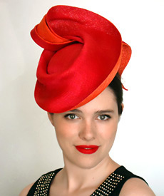 Brisbane Racing Carnival 2013: Hugo Boss sold exclusive designer hats by Louise Macdonald Milliner (Melbourne, Australia)