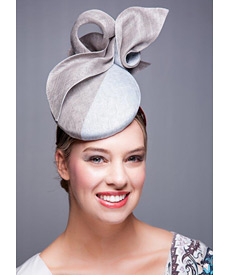 Designer hat Two Tone Beret by Louise Macdonald Milliner (Melbourne, Australia)