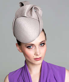 Louise Macdonald Milliner's 2014 collection for Hugo Boss (Melbourne, Australia) - designer hat Oyster Josephine Headpiece