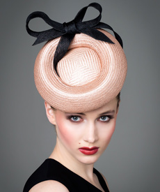Louise Macdonald Milliner's 2014 collection for Hugo Boss (Melbourne, Australia) - designer hat Veronique headpiece