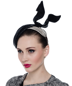 Louise Macdonald Milliner's 2015 Hugo Boss (Melbourne, Australia) - designer hat Coco Headpiece