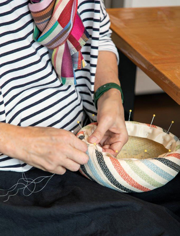 Melbourne milliner Louise Macdonald